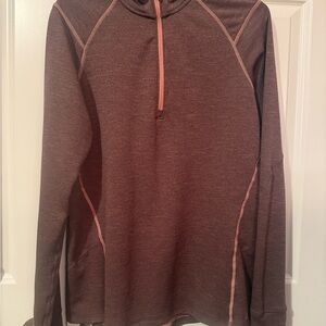 Purple Quarter-Zip Pullover